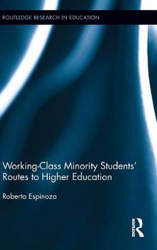 Cover image for Working-Class Minority Students' Routes to Higher Education