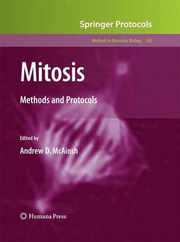 Cover image for Mitosis: Methods and Protocols