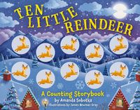 Cover image for Ten Little Reindeer