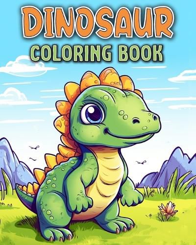 Cover image for Dinosaur Coloring Book