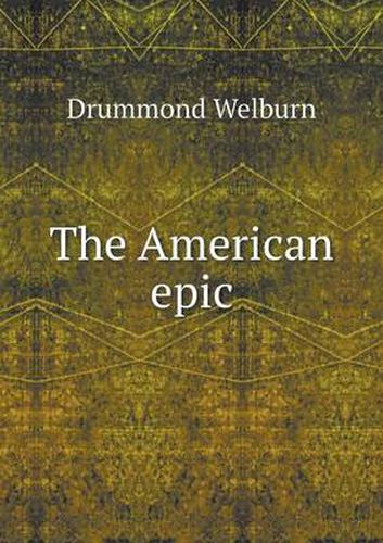 Cover image for The American epic