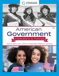 Cover image for American Government: Institutions & Policies