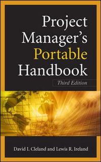 Cover image for Project Managers Portable Handbook, Third Edition