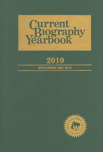 Cover image for Current Biography Yearbook 2010