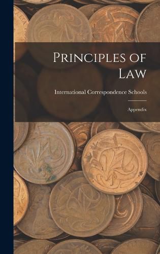 Cover image for Principles of Law