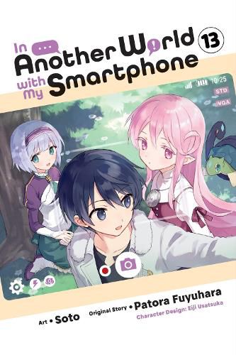 Cover image for In Another World with My Smartphone, Vol. 13 (manga)