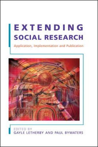 Cover image for Extending Social Research: Application, Implementation and Publication