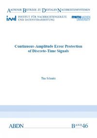 Cover image for Continuous-Amplitude Error Protection of Discrete-Time Signals