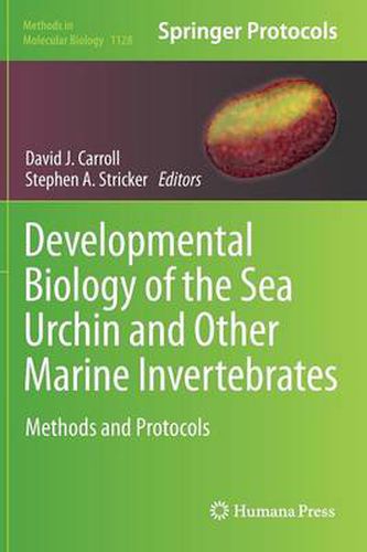 Developmental Biology of the Sea Urchin and Other Marine Invertebrates: Methods and Protocols