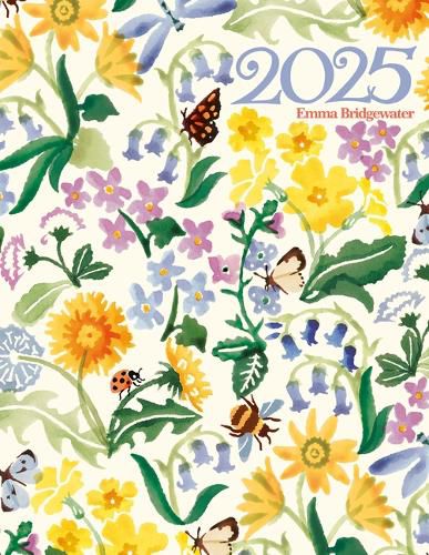 2025 Emma Bridgewater Wildflowers Deluxe Diary Wiro