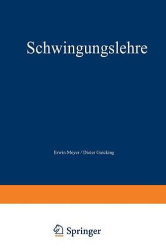 Cover image for Schwingungslehre