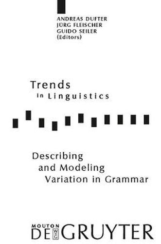 Cover image for Describing and Modeling Variation in Grammar