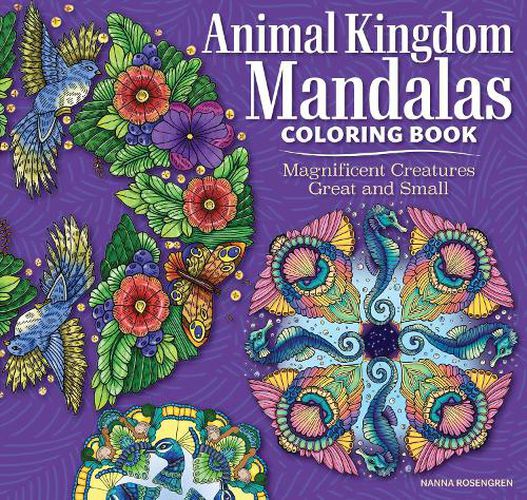 Animal Kingdom Mandalas Coloring Book