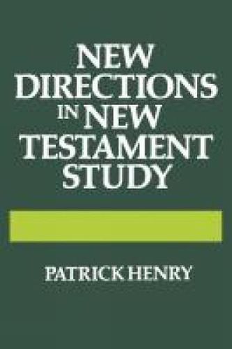 Cover image for New Directions in New Testament Study