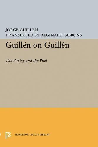 Cover image for Guillen on Guillen: The Poetry and the Poet