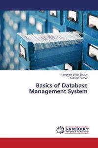 Cover image for Basics of Database Management System