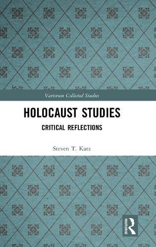 Cover image for Holocaust Studies: Critical Reflections