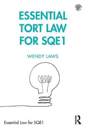 Cover image for Essential Tort Law for SQE1