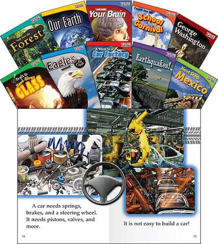 Cover image for Time for Kids Informational Text Grade 2 Readers Set 1 10-Book Set (Time for Kids Nonfiction Readers)