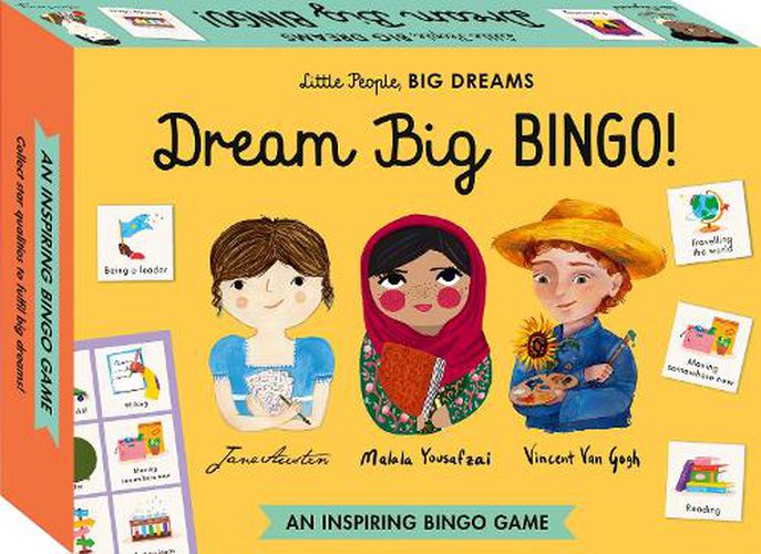Cover image for Little People, BIG DREAMS: Dream Big BINGO!
