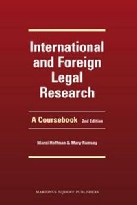Cover image for International and Foreign Legal Research: A Coursebook. Second Edition