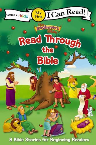 Cover image for The Beginner's Bible Read Through the Bible: 8 Bible Stories for Beginning Readers