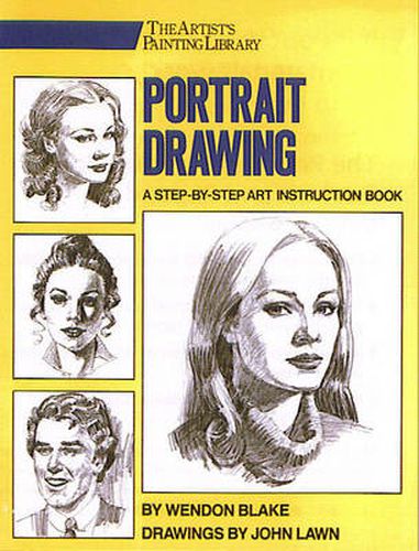 Cover image for Portrait Drawing: A Step-by-step Art Instruction Book