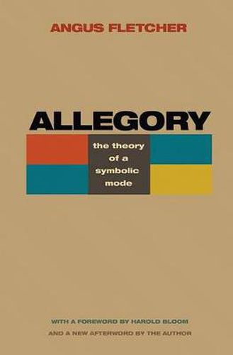 Cover image for Allegory: The Theory of a Symbolic Mode