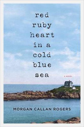 Red Ruby Heart In A Cold Blue Sea