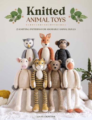 Cover image for Knitted Animal Toys