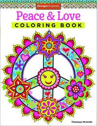 Cover image for Peace & Love Coloring Book
