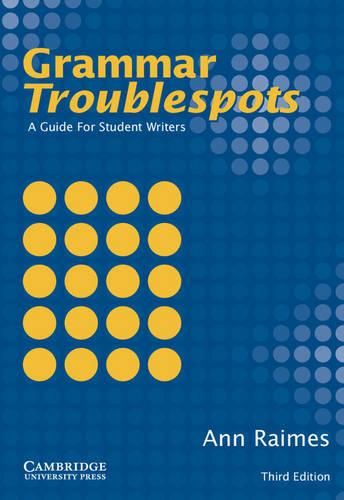 Cover image for Grammar Troublespots: A Guide for Student Writers