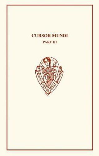 Cover image for Cursor Mundi vol III 11. 12559-19300