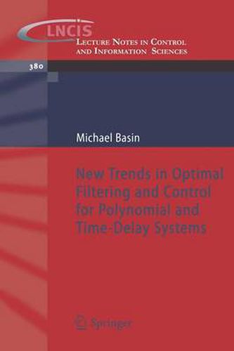 Cover image for New Trends in Optimal Filtering and Control for Polynomial and Time-Delay Systems