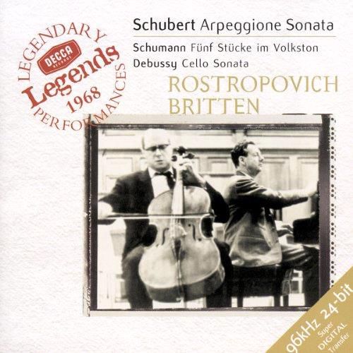 Schubert Arpeggione Sonata Schumann Funf Stucke Debussy Cello Sonata