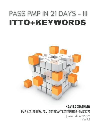 Cover image for Pass Pmp in 21 Days III - Itto + Keywords