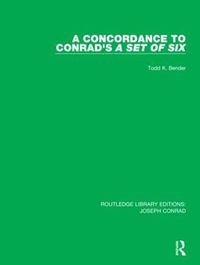 Cover image for A Concordance to Conrad's A Set of Six