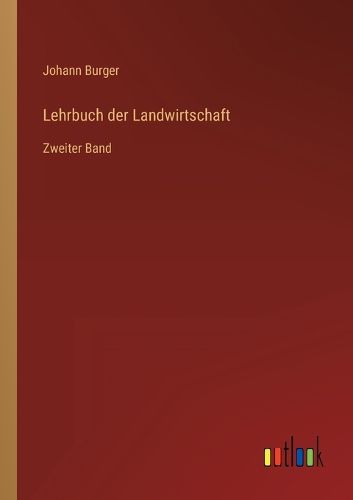 Cover image for Lehrbuch der Landwirtschaft