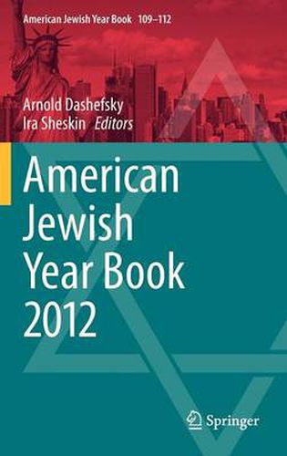 Cover image for American Jewish Year Book 2012