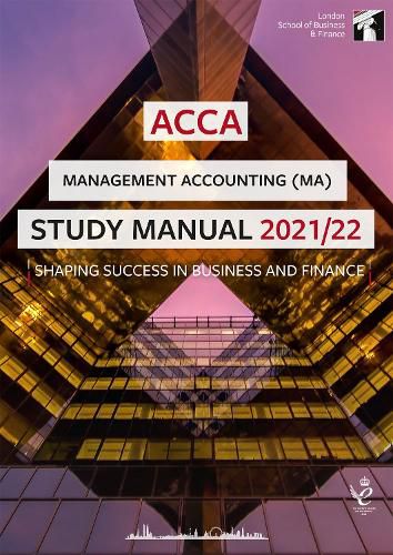 Cover image for ACCA Management Accounting 2021-22