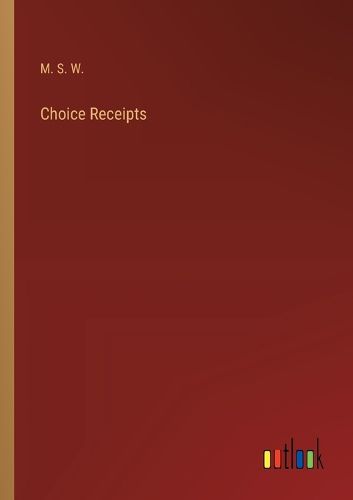 Cover image for Choice Receipts