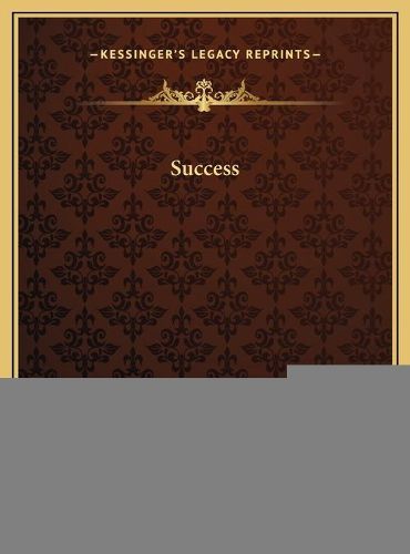 Cover image for Success