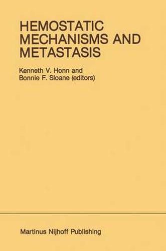 Cover image for Hemostatic Mechanisms and Metastasis