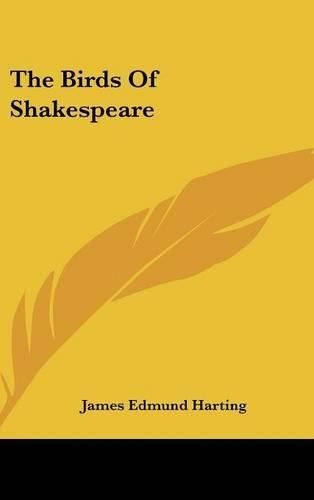 Cover image for The Birds of Shakespeare