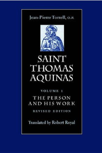 Saint Thomas Aquinas v. 1; Person and His Work