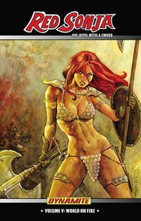 Cover image for Red Sonja: She-Devil with a Sword Volume 5