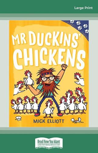 Cover image for Paw Prints: Mr Duckins' Chickens