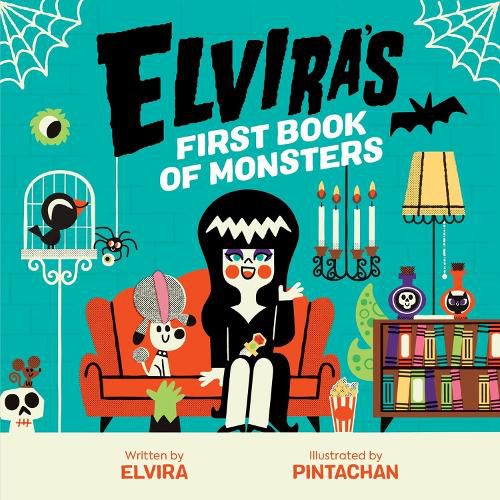 Cover image for Elvira's First Book of Monsters