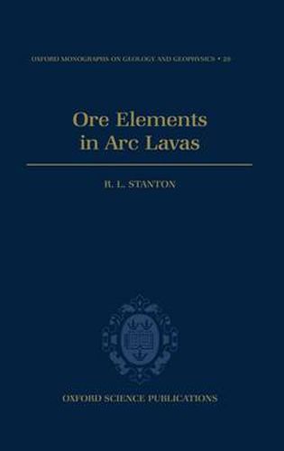 Ore Elements in Arc Lavas