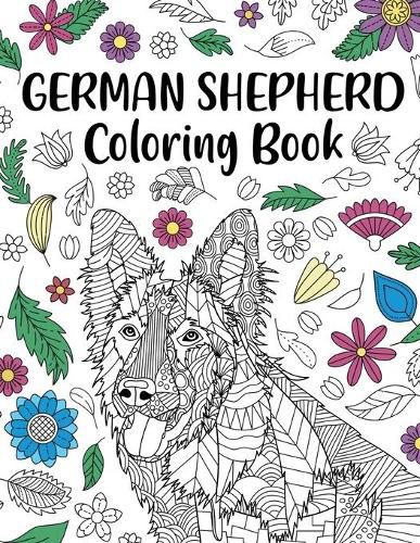 Cover image for German Shepherd Coloring Book